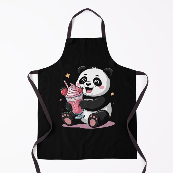 Artikelvorschau, Niedliche Kinder mit Erdbeermilchshake und Panda-Liebhaber entworfen und verkauft von ghanagjkiyf.