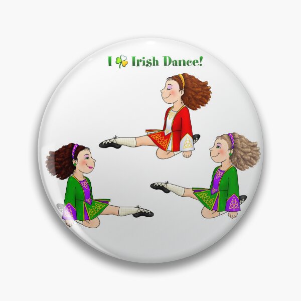 Item preview, I love Irish dance girls designed and sold by Art of Sun.