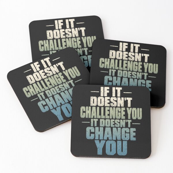 Item preview, If It Doesn't Challenge You Motivation designed and sold by ROUX-ART.