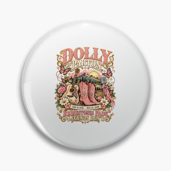 Item preview, Dolly Parton Tribute Rhinestones Fade Legends Don't 2026 designed and sold by KryptoSuperdog.