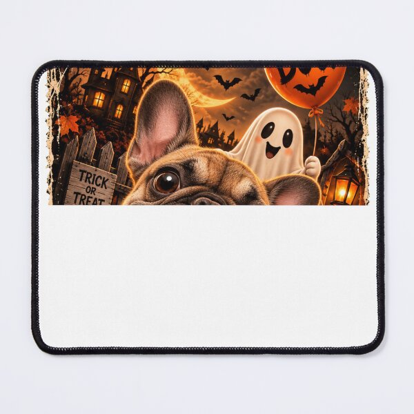 Item preview, Funny French Bulldog Boo Selfie Halloween designed and sold by luu phong.