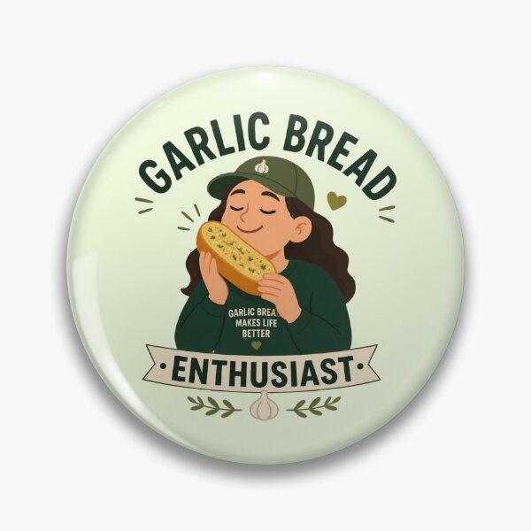 Item preview, Garlic Bread Enthusiast – Garlic Bread Makes Life Better designed and sold by My Gluten Free Life UK.