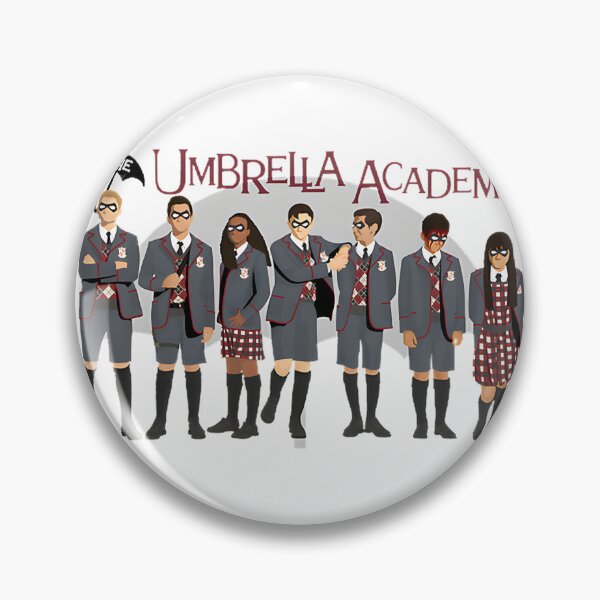 Item preview, The Umbrella Academy Inspired Group Illustration Artwork designed and sold by CruxRiajuu.