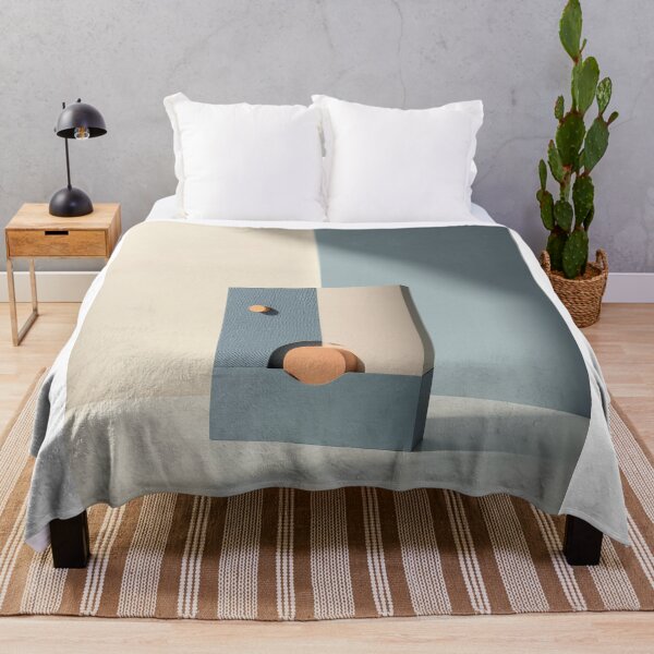 Item preview, Minimalist Geometric Abstract Art Block Display designed and sold by profustock.