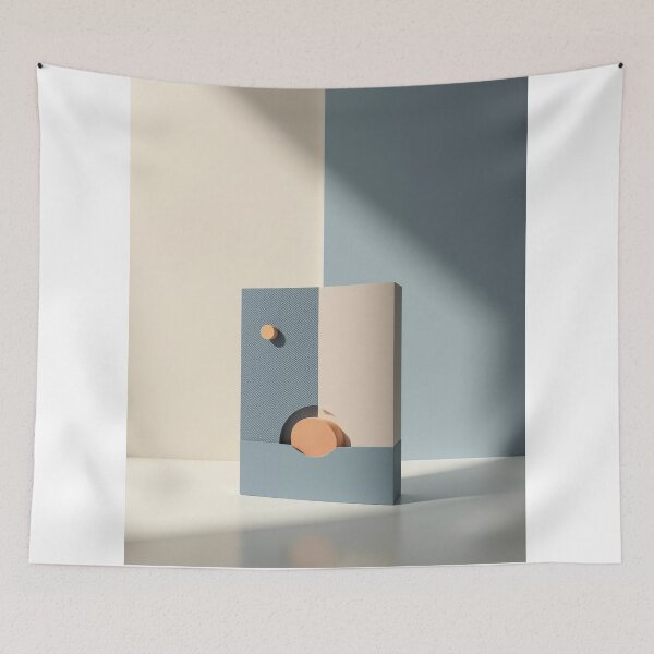 Aperçu de l'œuvre Minimalist Geometric Abstract Art Block Display créée et vendue par profustock.