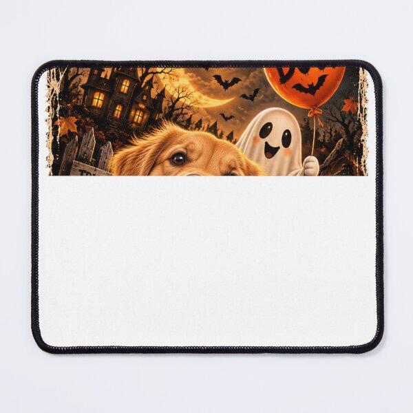 Item preview, Funny Golden Retriever Boo Selfie Halloween designed and sold by luu phong.