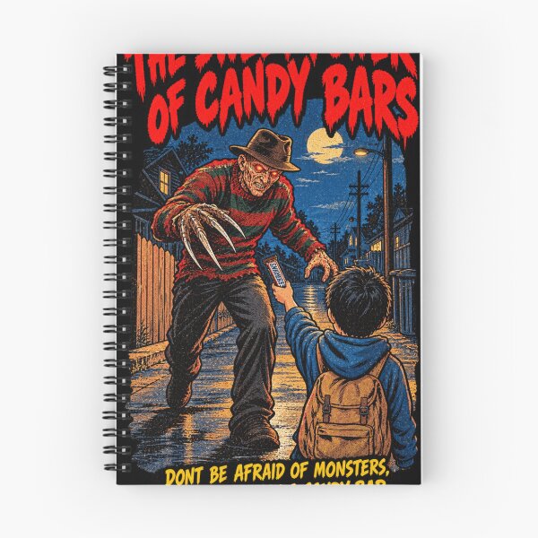 Item preview, The Sweet Power Of Candy Bars Dream Stalker Funny Halloween Art designed and sold by BRTHRCNK01.