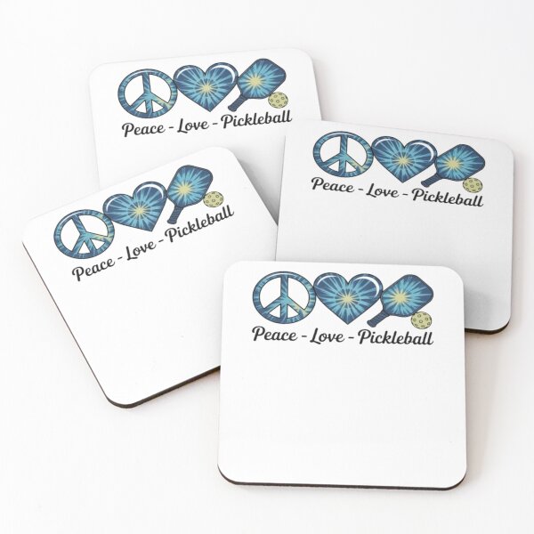 Item preview, Tie-dye azul Paz Amor Amantes del pickleball Pickleball lindo designed and sold by ghanagjkiyf.