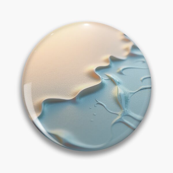 Item preview, Abstract Teal and Gold Textured Waves Fine Art designed and sold by profustock.