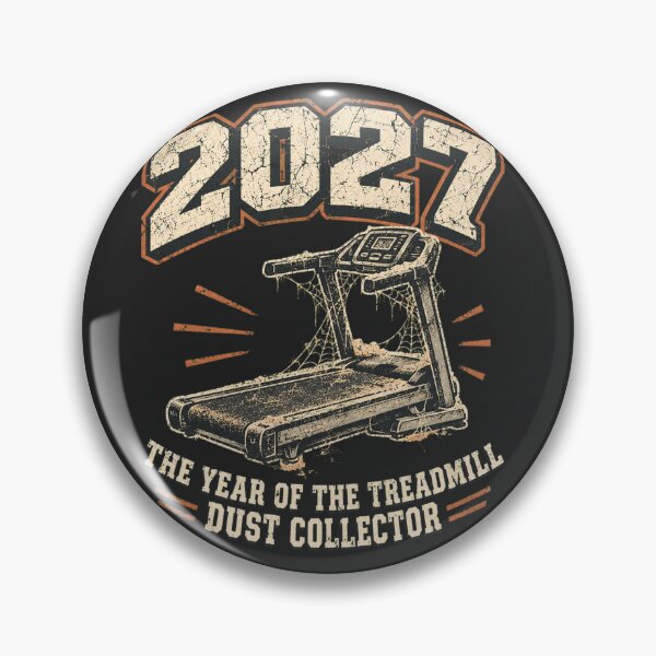 Item preview, 2027: The Year of the Treadmill Dust Collector Funny Gym Shirt designed and sold by RokomariFabric.