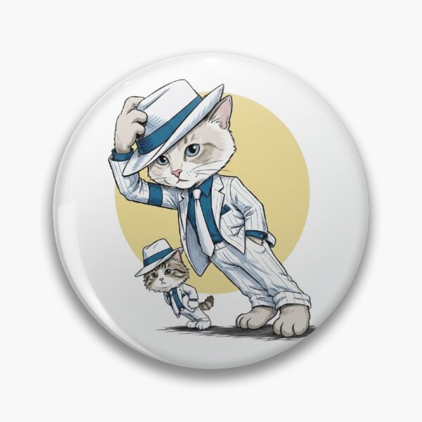Item preview, Smooth Criminal Cats - Anti Gravity Lean Ragdoll & Tabby Kitten designed and sold by PetalsPaws.