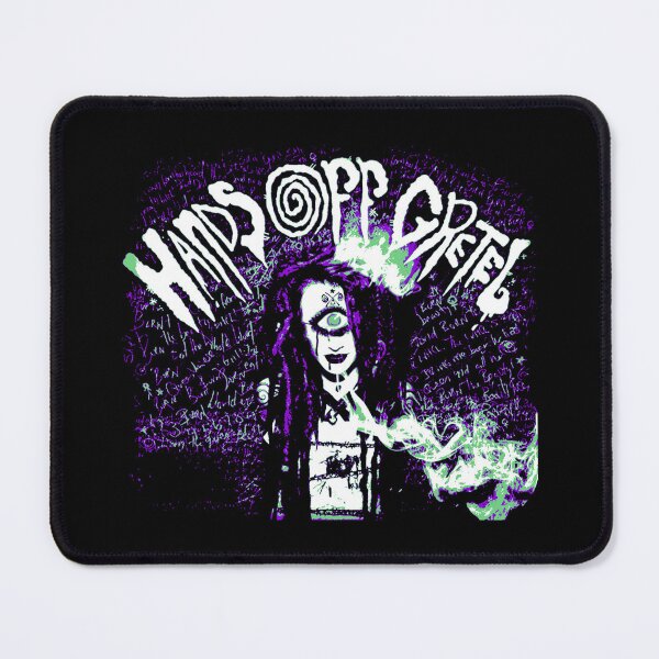 Item preview, Cyclops Girl With Purple Hair Punk Band designed and sold by KirinStudio.
