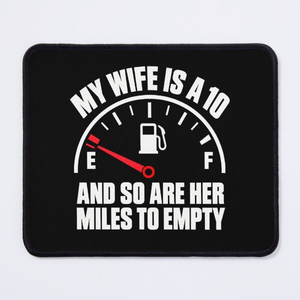 Item preview, My Wife Is a 10 Funny Car Humor designed and sold by ROUX-ART.