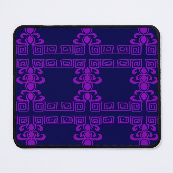 Item preview, Purple Mixed Motifs on Dark Blue  designed and sold by JaygiesDesign.