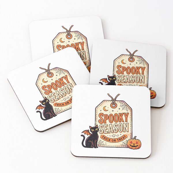 Item preview, Vintage Halloween Tag Spooky Season Trick or Treat designed and sold by Thegoldenline.