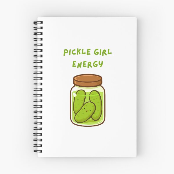 Item preview, Pickle Girl Energy – Cute Pickle Jar Illustration designed and sold by My Gluten Free Life UK.