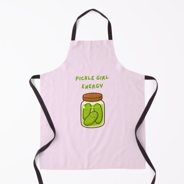 Item preview, Pickle Girl Energy – Cute Pickle Jar Illustration designed and sold by My Gluten Free Life UK.