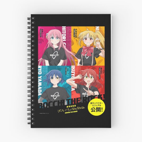 Item preview, Four Anime Characters In Colored designed and sold by KaraLangworth.