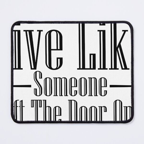 Item preview, Live Like Someone Left The Door Open T-Shirt – Funny Freedom Graphic Tee designed and sold by Artimax-Studio.