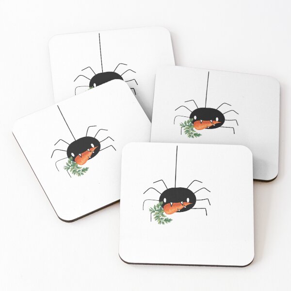 Item preview, Funny Spider with a Carrot designed and sold by Chameleon by Ewa .