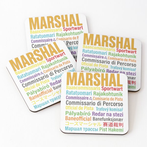 Item preview, Motorsport Track Marshal Word Art Typographic Design designed and sold by AgdBol.