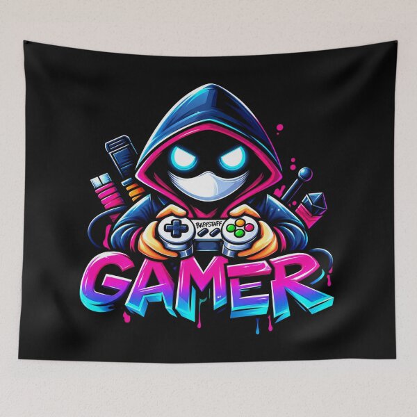 Item preview, Spooky Gaming – Halloween Gamer Ghost Controller Design designed and sold by JeraiffsonCorner .