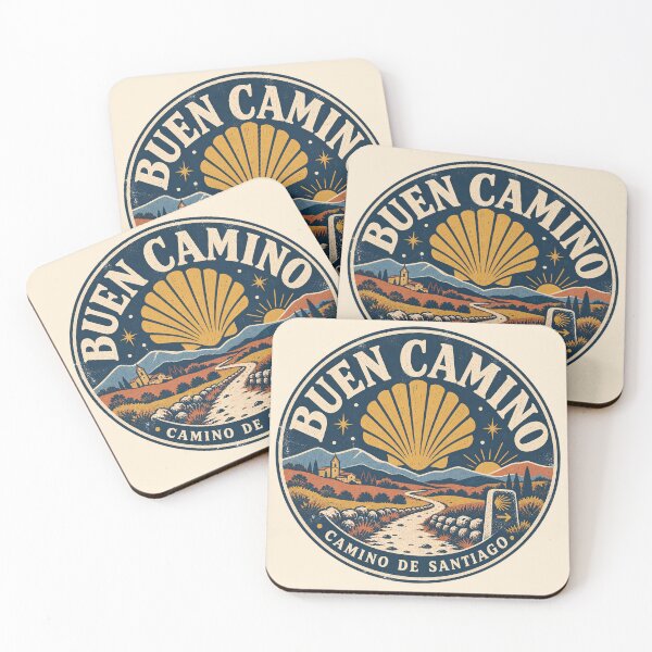Item preview, Insignia de Senderismo del Camino de Santiago Vintage del Buen Camino designed and sold by Studio Pico.