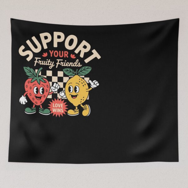 Item preview, Support Your Fruity Friends Gay Pride Month LGBTQ Fruit Ally designed and sold by ghanagjkiyf.