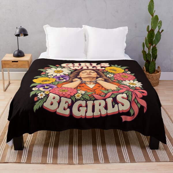 Item preview, Aileen Wuornos Girls Will Be Girls Colorful Floral Handcuffs Portrait designed and sold by bootycatclube.