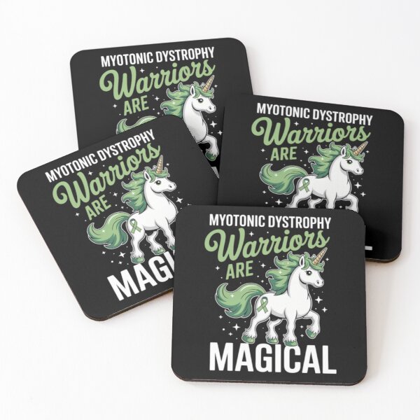 Item preview, Myotonic Dystrophy Warrior DM Awareness Supporter Unicorn designed and sold by ghanagjkiyf.