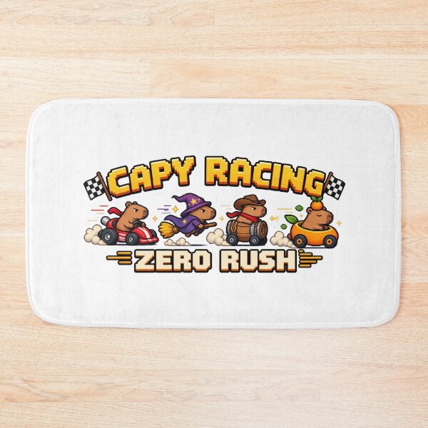 Item preview, Capy Racing: Zero Rush Pixel Art designed and sold by CircinusStore.