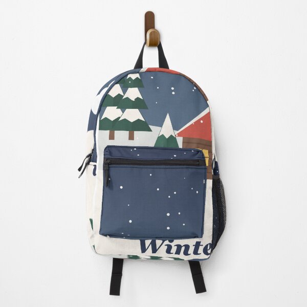 Item preview, Winter Cabin in the Snow Under the Moon designed and sold by ChromaLens.