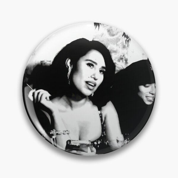 Item preview, Raye Black And white Potrait Poster designed and sold by garbereui.