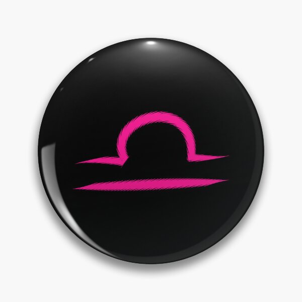 Item preview, Hot Pink Libra Scales Zodiac Symbol Design designed and sold by pattern-archive.