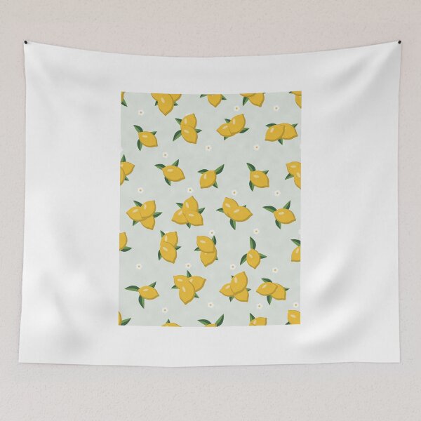 Item preview, Sicilian Lemons and Orange Blossom Pattern designed and sold by ChromaLens.