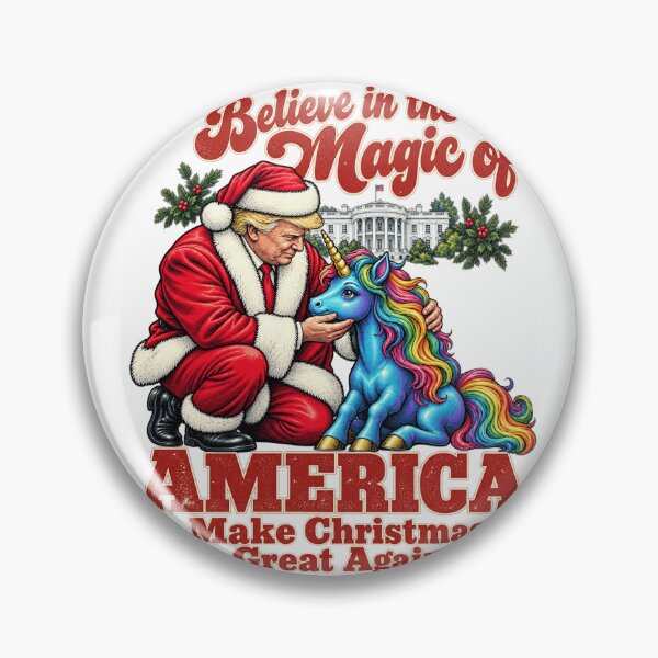 Item preview, Trump Believe in the Maic of America Unicorn Christmas designed and sold by KippyMcCall.