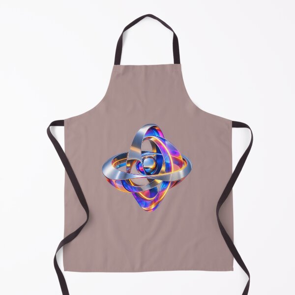 Item preview, Futuristic 3D Metallic Orbital Sphere - Neon Cyberpunk Abstract designed and sold by chicworld2026.