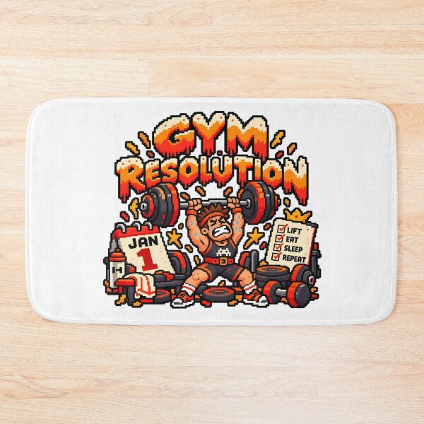 Item preview, Gym Resolution designed and sold by TOMSZE.