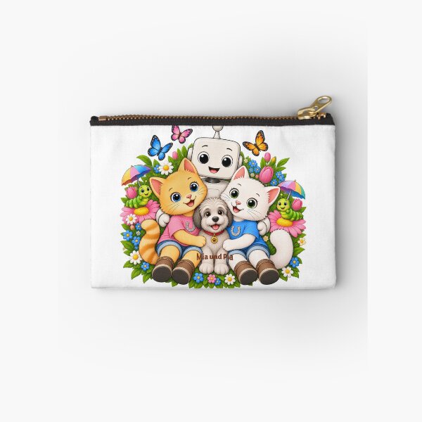 Item preview, SUMMER DAY IN KATZENHAUSEN - From the book series "Mia and Pia - Coloring fun meets cat knowledge - Adventures to color, learn and marvel at". designed and sold by WasserSonneWind.