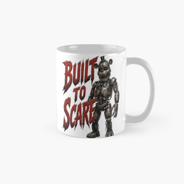 Item preview, Built To Scare Horror Design designed and sold by StreetWave01.