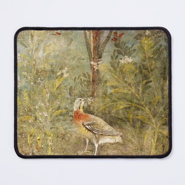 Item preview, Roman wall painting. Fragment of a garden with a bird designed and sold by likiska.