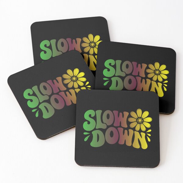 Artikelvorschau, Slow Down Yoga Achtsamkeit und Ruhe entworfen und verkauft von Macphisto Shirts.