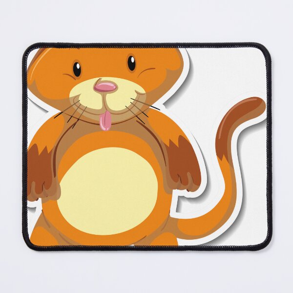 Item preview, Chubby Cute Cat Cartoon designed and sold by HackerLooks.