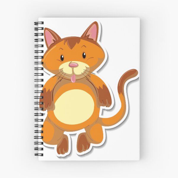 Artikelvorschau, mollige, süße Katze (Cartoon) entworfen und verkauft von HackerLooks.