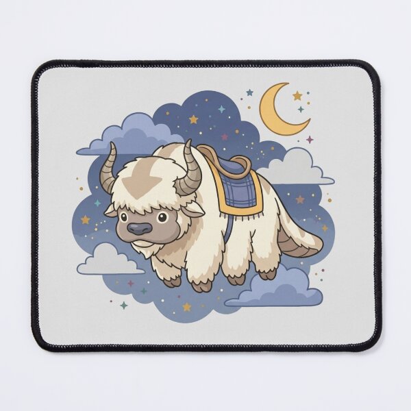 Item preview, Cute Avatar Flying Bison Night Sky Stars designed and sold by Fine-Arts-Lab.