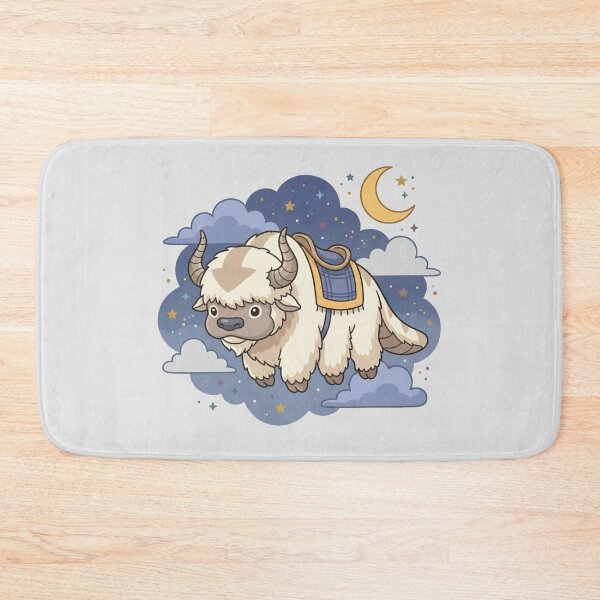 Item preview, Cute Avatar Flying Bison Night Sky Stars designed and sold by Fine-Arts-Lab.