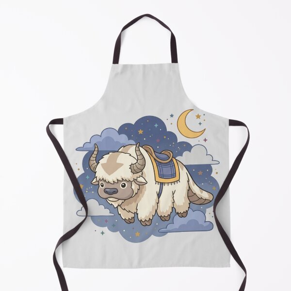 Item preview, Cute Avatar Flying Bison Night Sky Stars designed and sold by Fine-Arts-Lab.