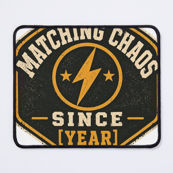 Artikelvorschau, Matching Chaos Since [Year] Custom Personalized Friends Shirt entworfen und verkauft von RokomariFabric.