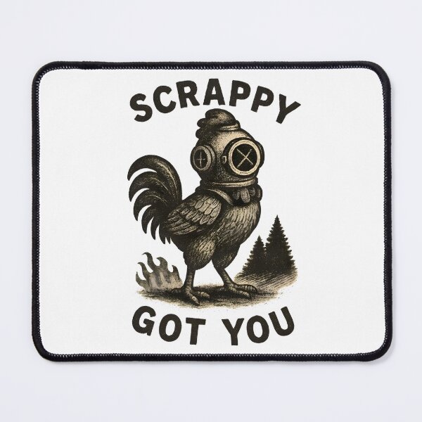 Item preview, ARC Raiders Scrappy Got You Funny Friendly Team Game Fan Art designed and sold by VirgilPeck.