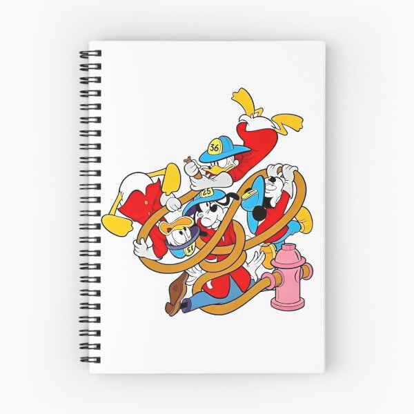 Item preview, Donald Duck Firefighters Disney Vintage designed and sold by Bindamasc.